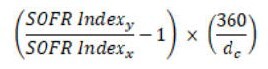 SOFR Index Equation